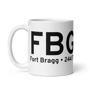 Fort Bragg (KFBG) Airport Mug
