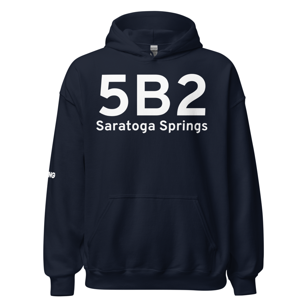 Saratoga Springs (K5B2) Airport Hoodie Sweatshirt 