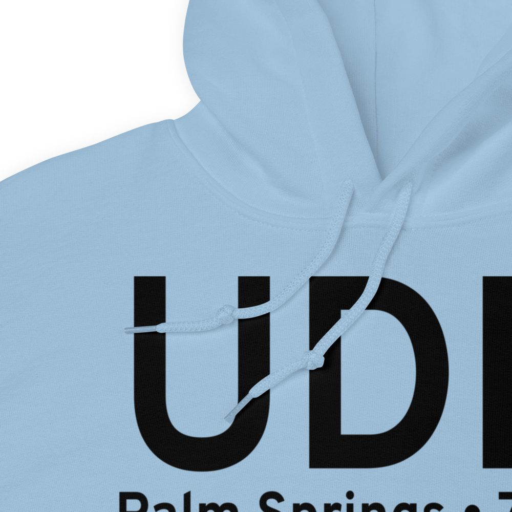 Palm Springs (KUDD) Airport Hoodie Sweatshirt 