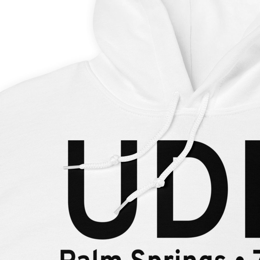 Palm Springs (KUDD) Airport Hoodie Sweatshirt 