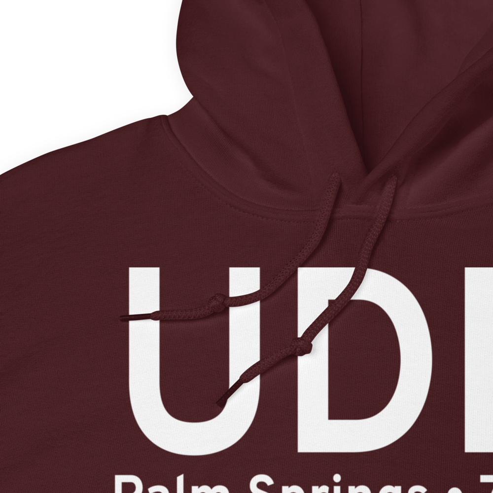 Palm Springs (KUDD) Airport Hoodie Sweatshirt 