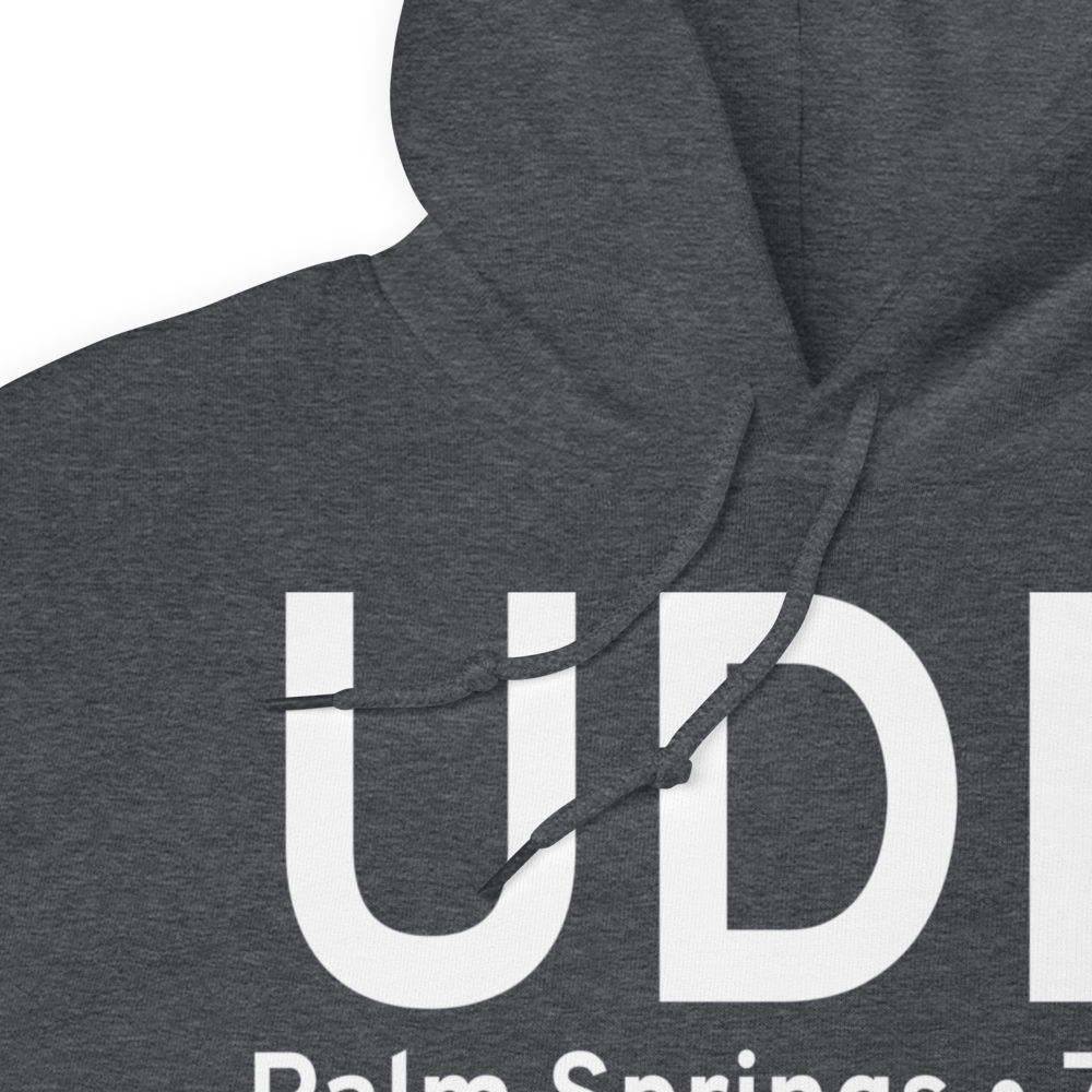 Palm Springs (KUDD) Airport Hoodie Sweatshirt 