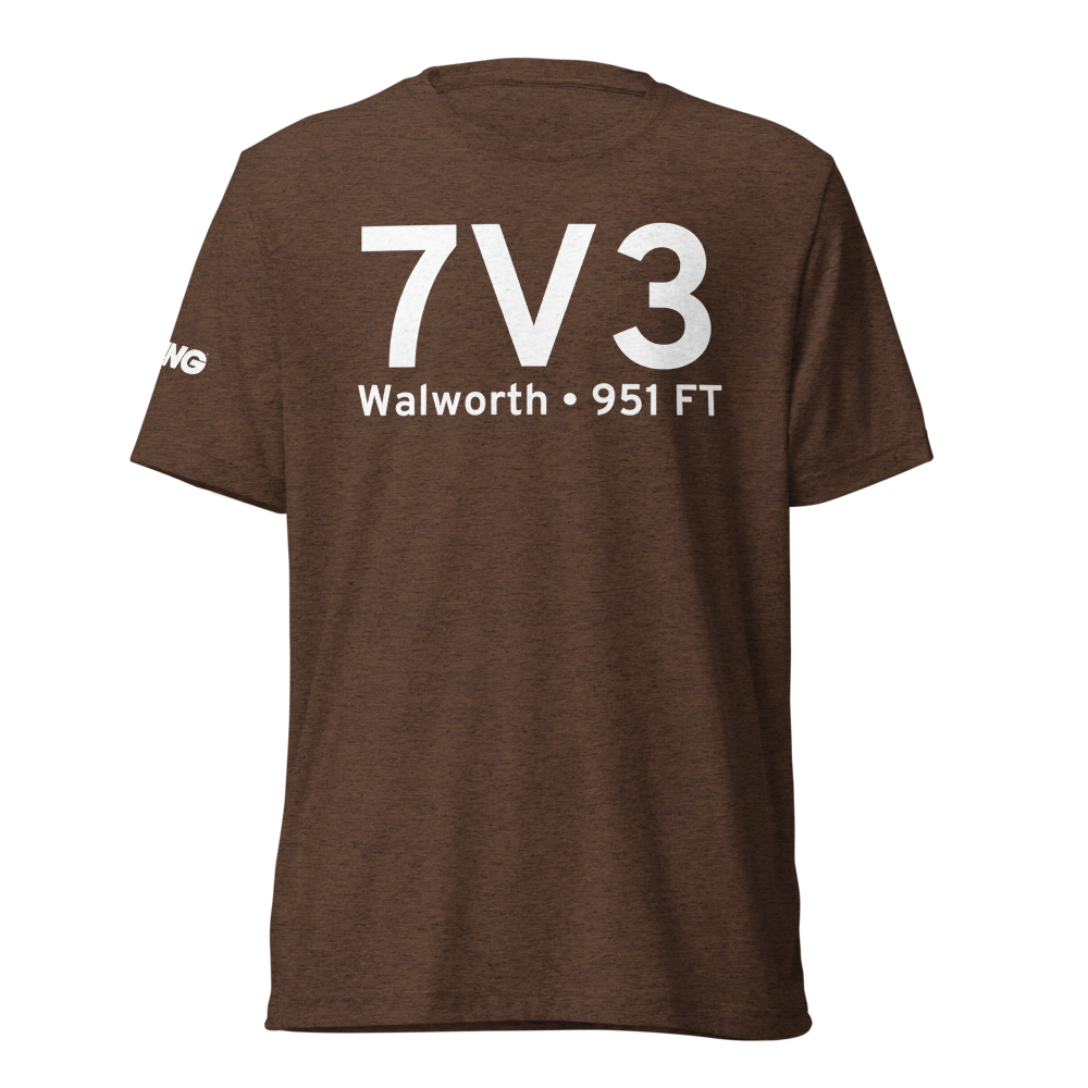 Walworth (K7V3) Airport Tri-blend T-Shirt 
