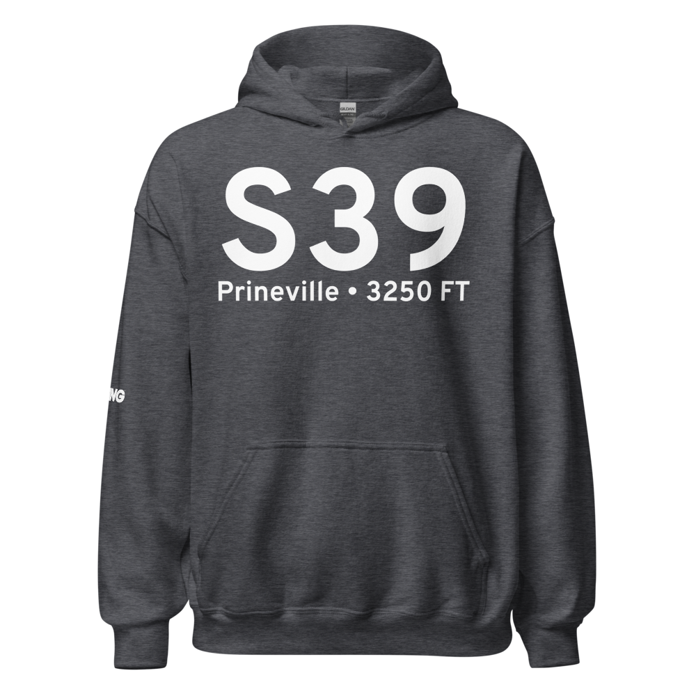 Prineville (KS39) Airport Hoodie Sweatshirt 