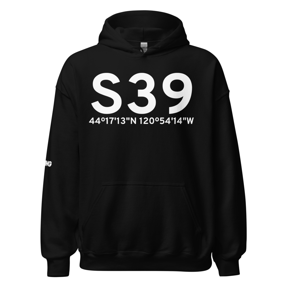 Prineville (KS39) Airport Hoodie Sweatshirt 