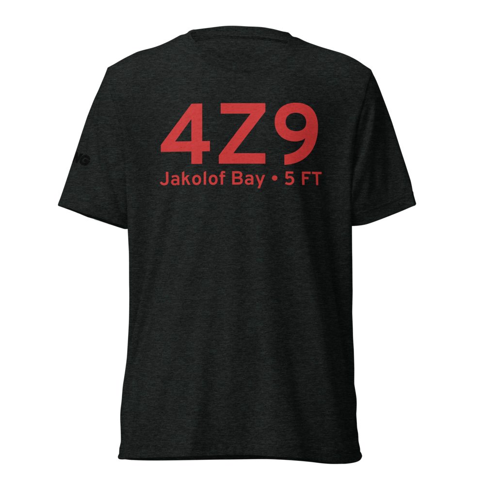 Jakolof Bay (4Z9) Airport Tri-blend T-Shirt 