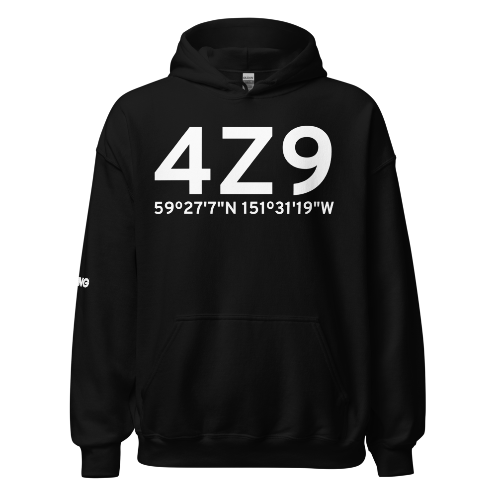 Jakolof Bay (4Z9) Airport Hoodie Sweatshirt 