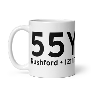 Rushford (K55Y) Airport Mug