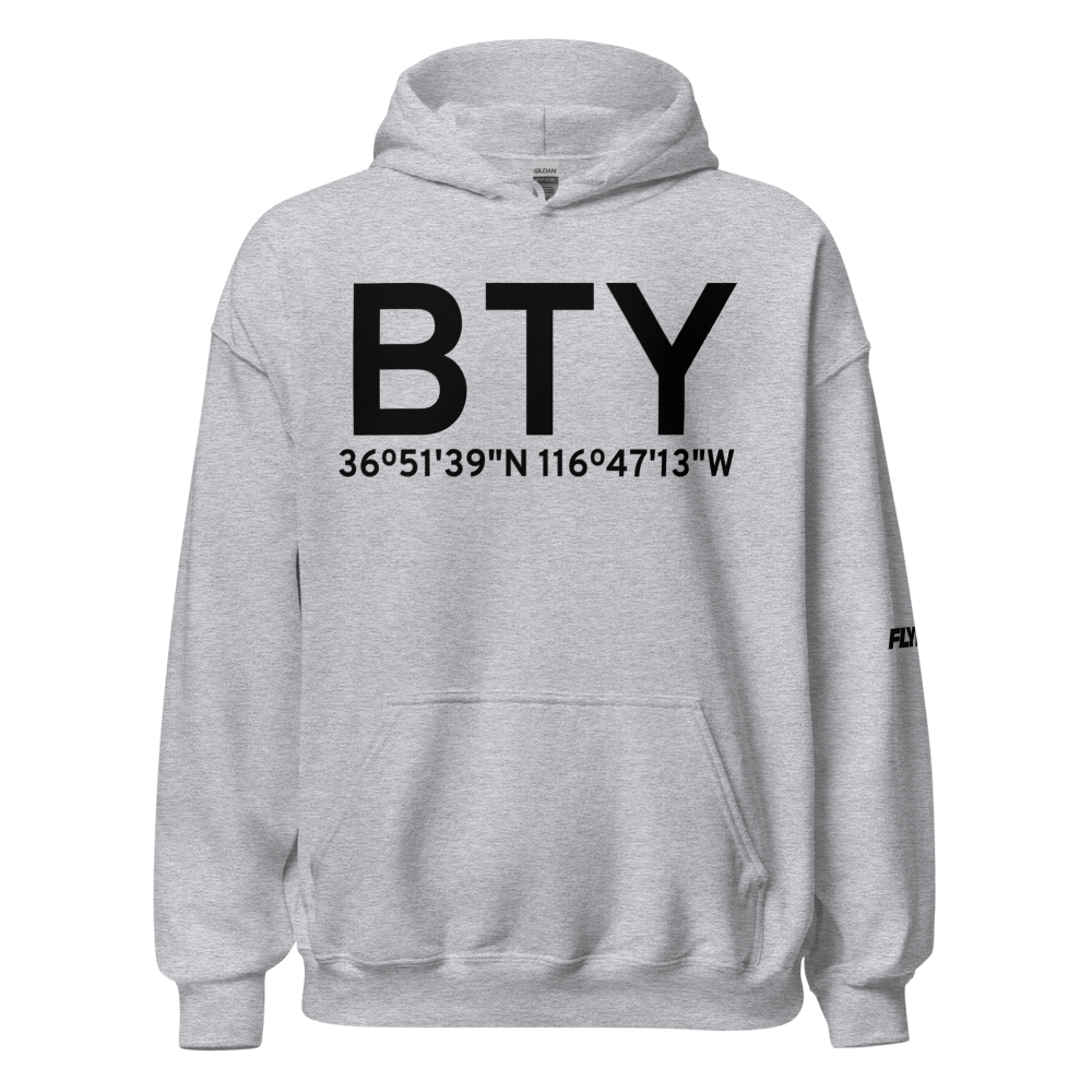 Beatty (KBTY) Airport Hoodie Sweatshirt 