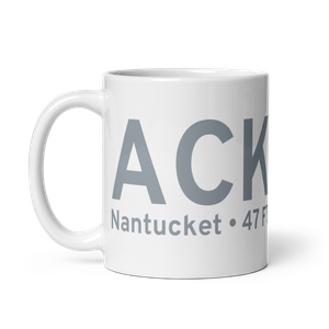 Nantucket (KACK) Airport Mug