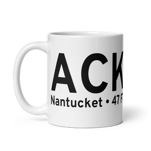 Nantucket (KACK) Airport Mug