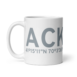 Nantucket (KACK) Airport Mug