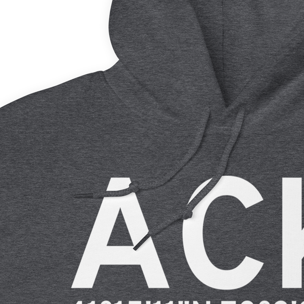 Nantucket (KACK) Airport Hoodie Sweatshirt 