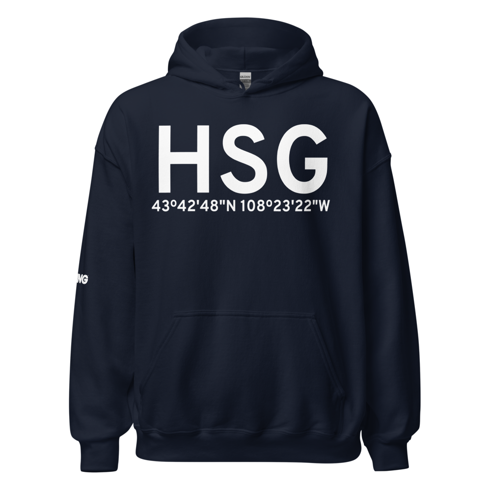 Thermopolis (KHSG) Airport Hoodie Sweatshirt 