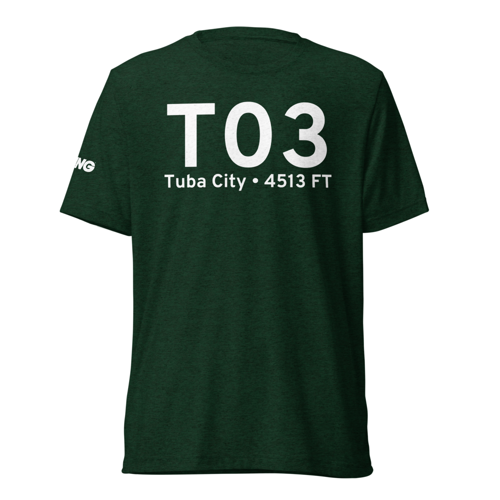 Tuba City (KT03) Airport Tri-blend T-Shirt 