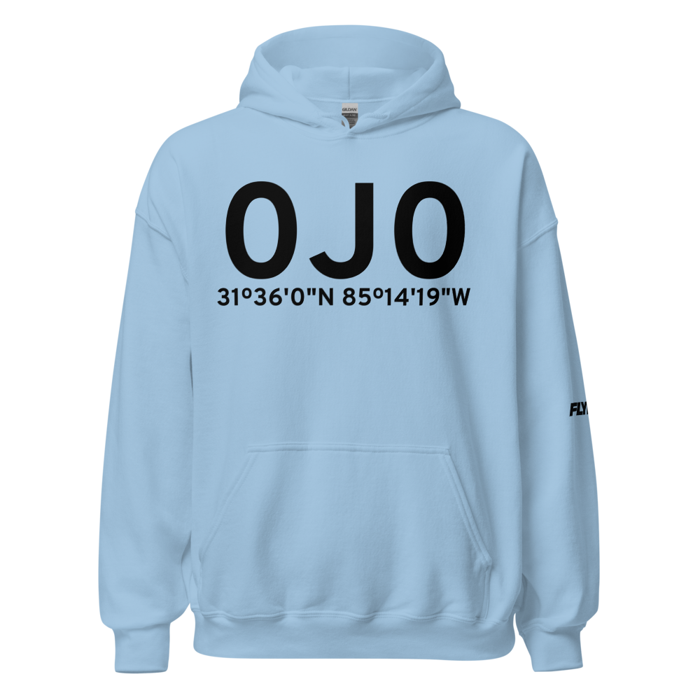 Abbeville (0J0) Airport Hoodie Sweatshirt 