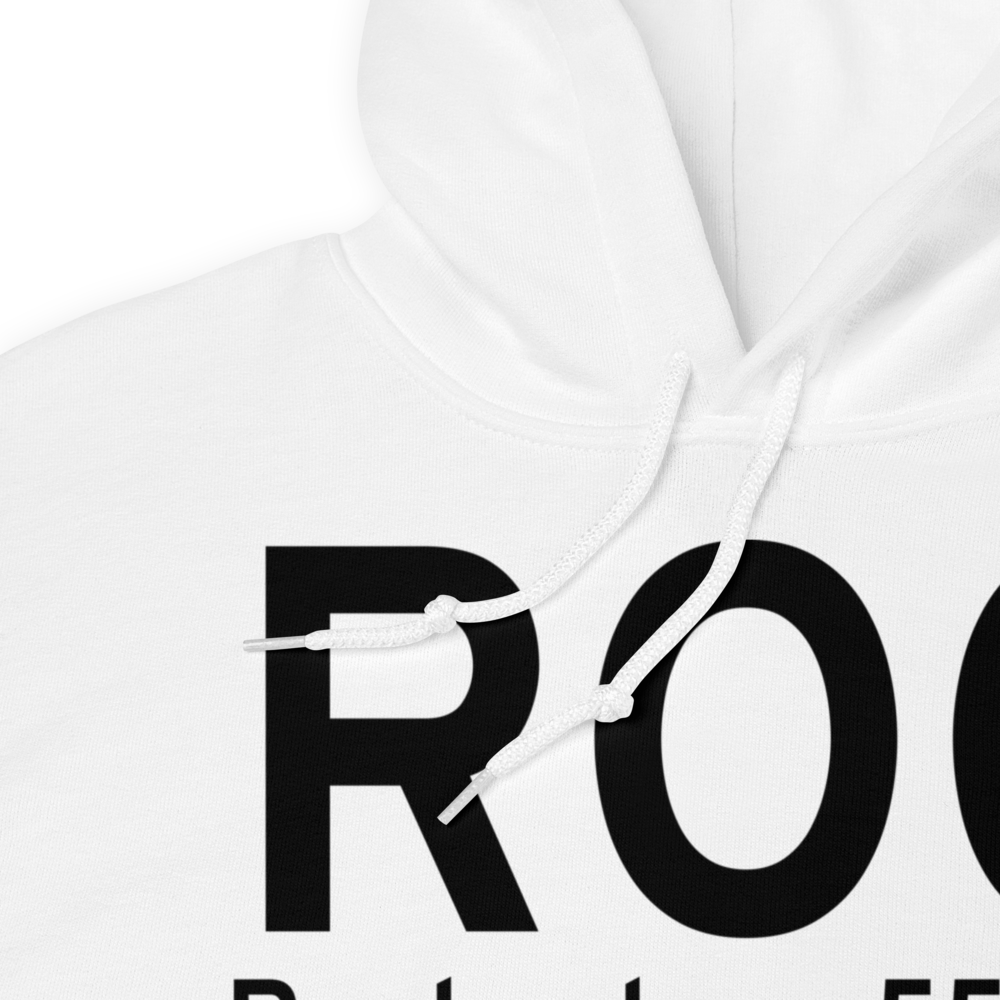 Rochester (KROC) Airport Hoodie Sweatshirt 