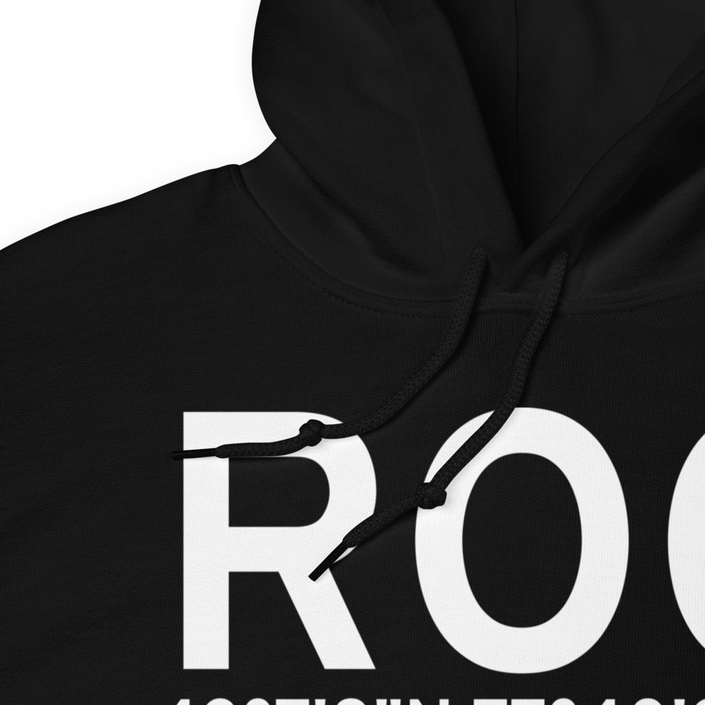 Rochester (KROC) Airport Hoodie Sweatshirt 