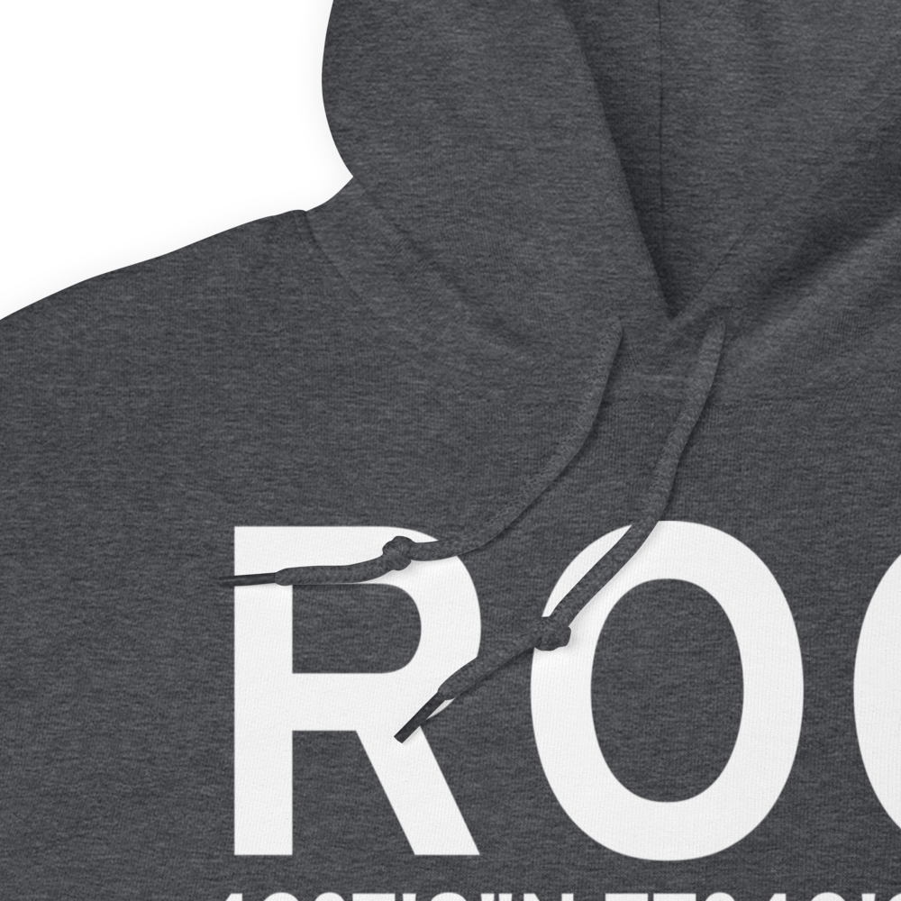Rochester (KROC) Airport Hoodie Sweatshirt 