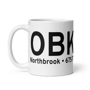 Northbrook (OBK) Airport Mug