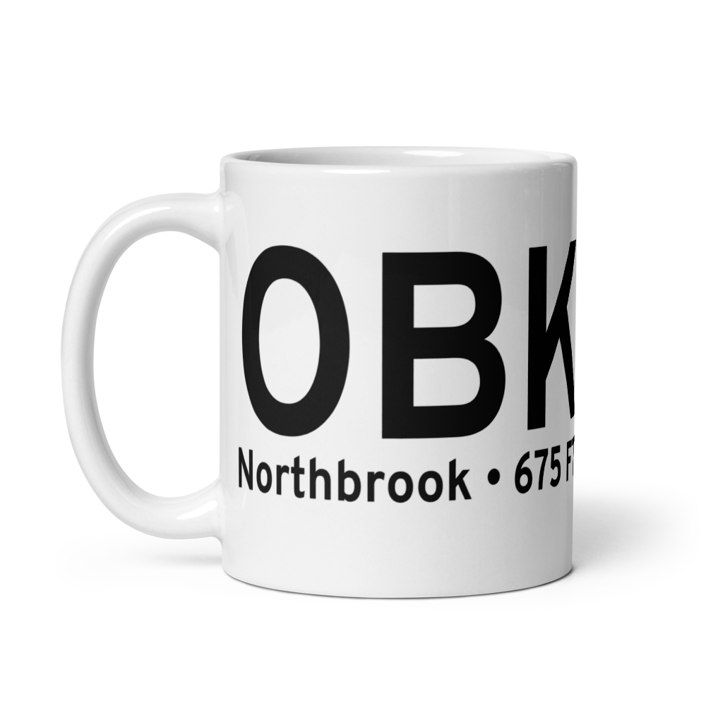 Northbrook (OBK) Airport Mug 