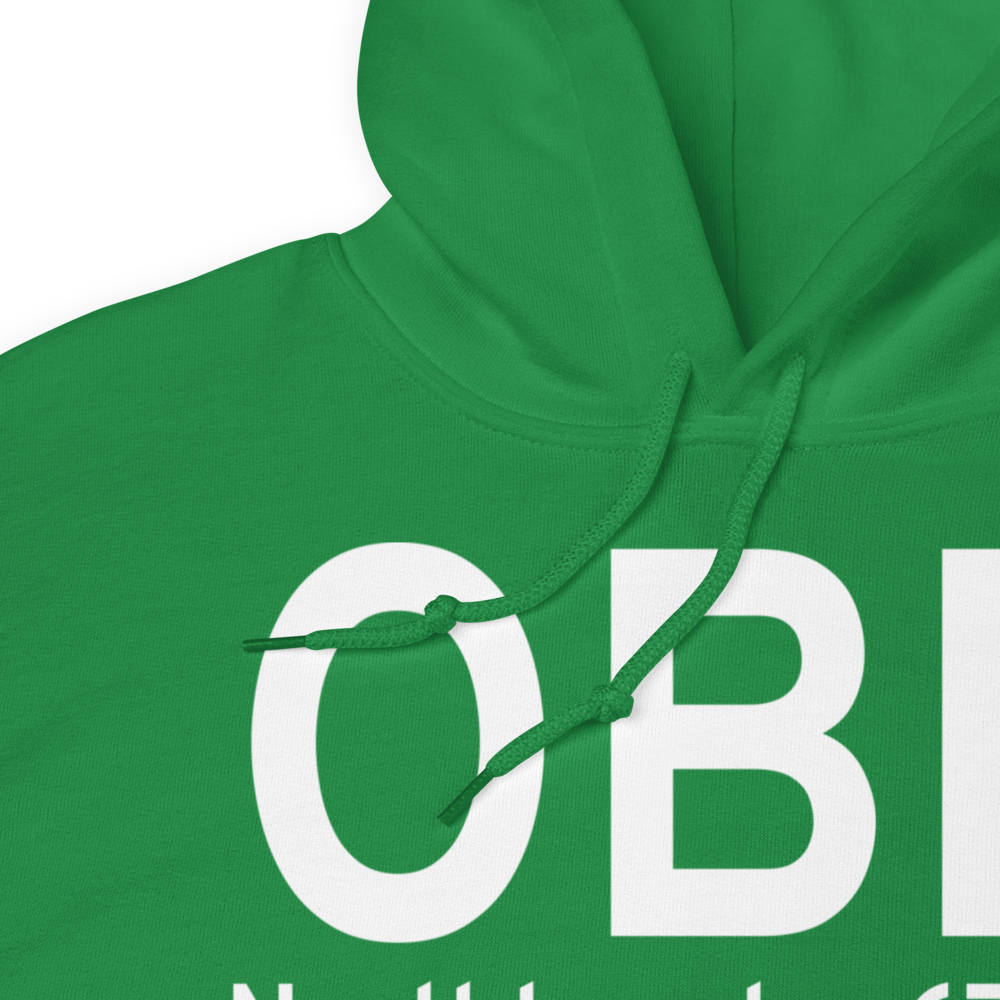 Northbrook (OBK) Airport Hoodie Sweatshirt 