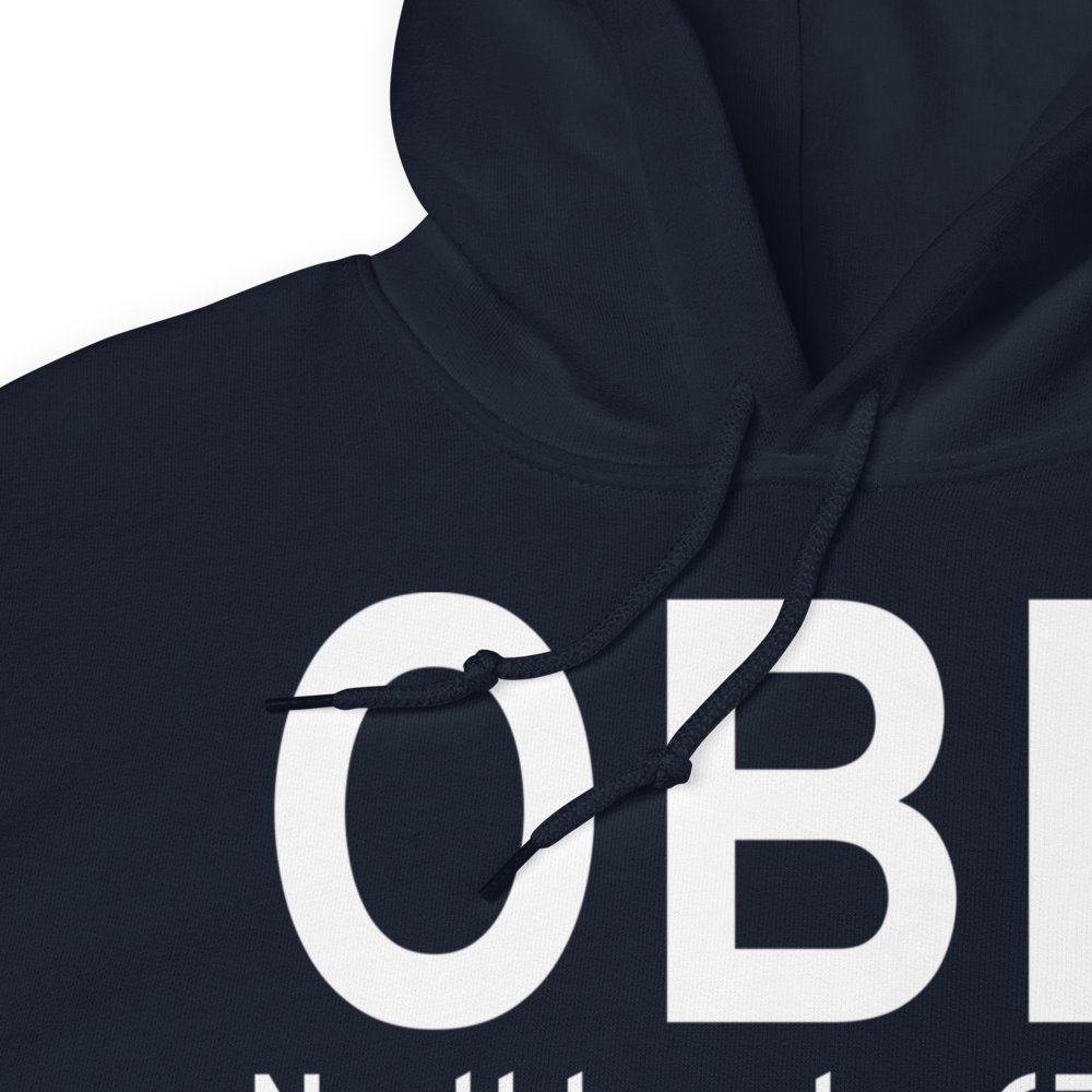 Northbrook (OBK) Airport Hoodie Sweatshirt 
