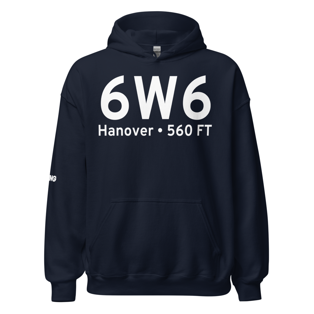 Hanover (6W6) Airport Hoodie Sweatshirt 