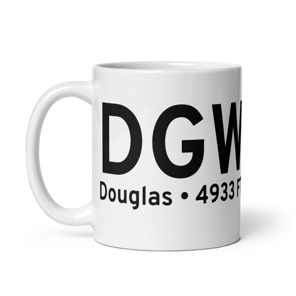 Douglas (KDGW) Airport Mug 