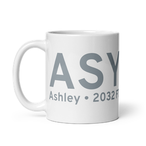 Ashley (KASY) Airport Mug