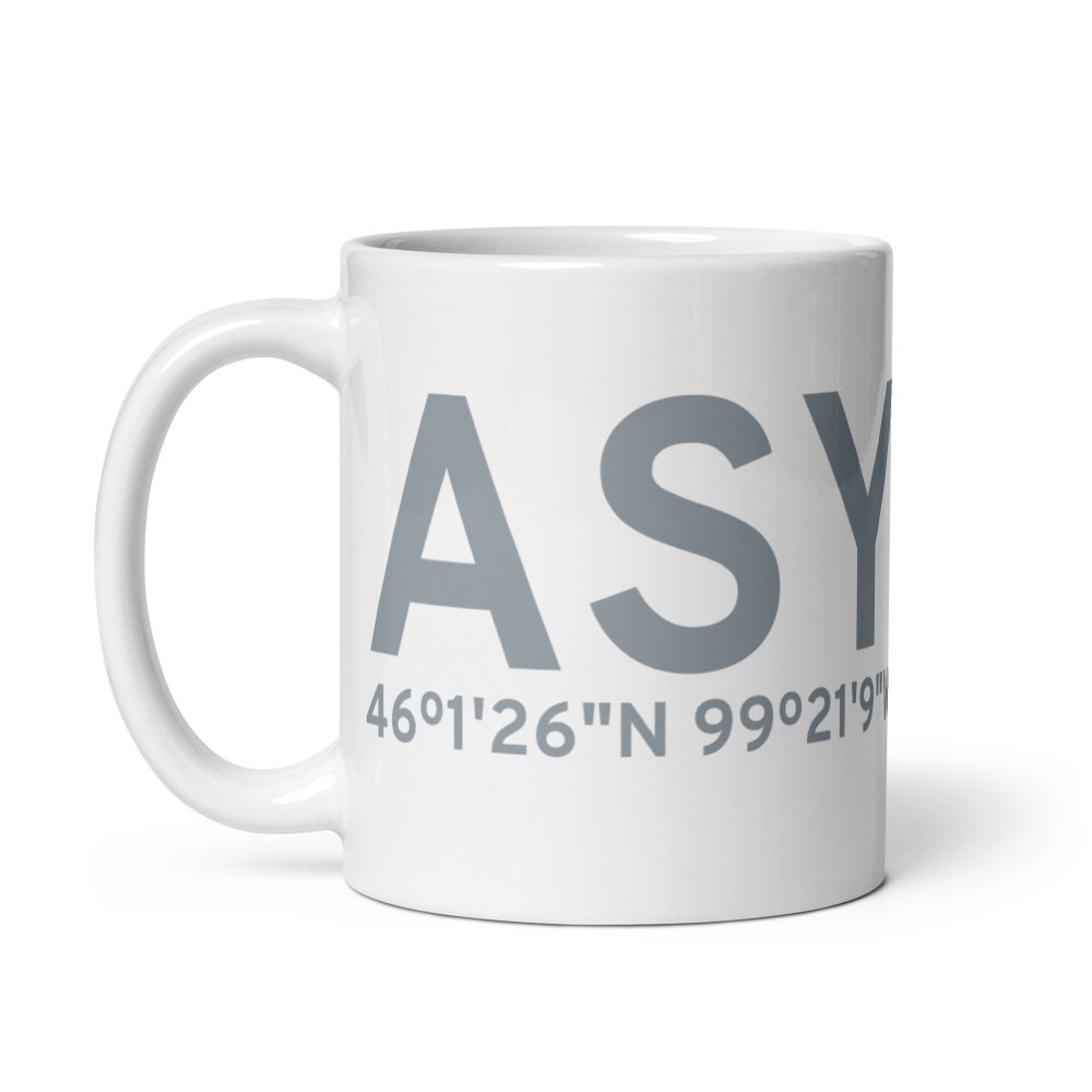 Ashley (KASY) Airport Mug 
