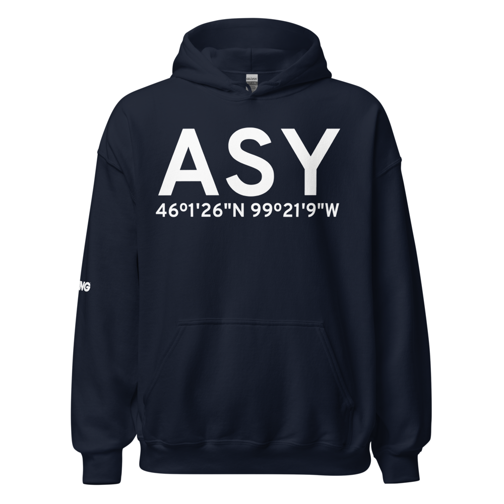 Ashley (KASY) Airport Hoodie Sweatshirt 
