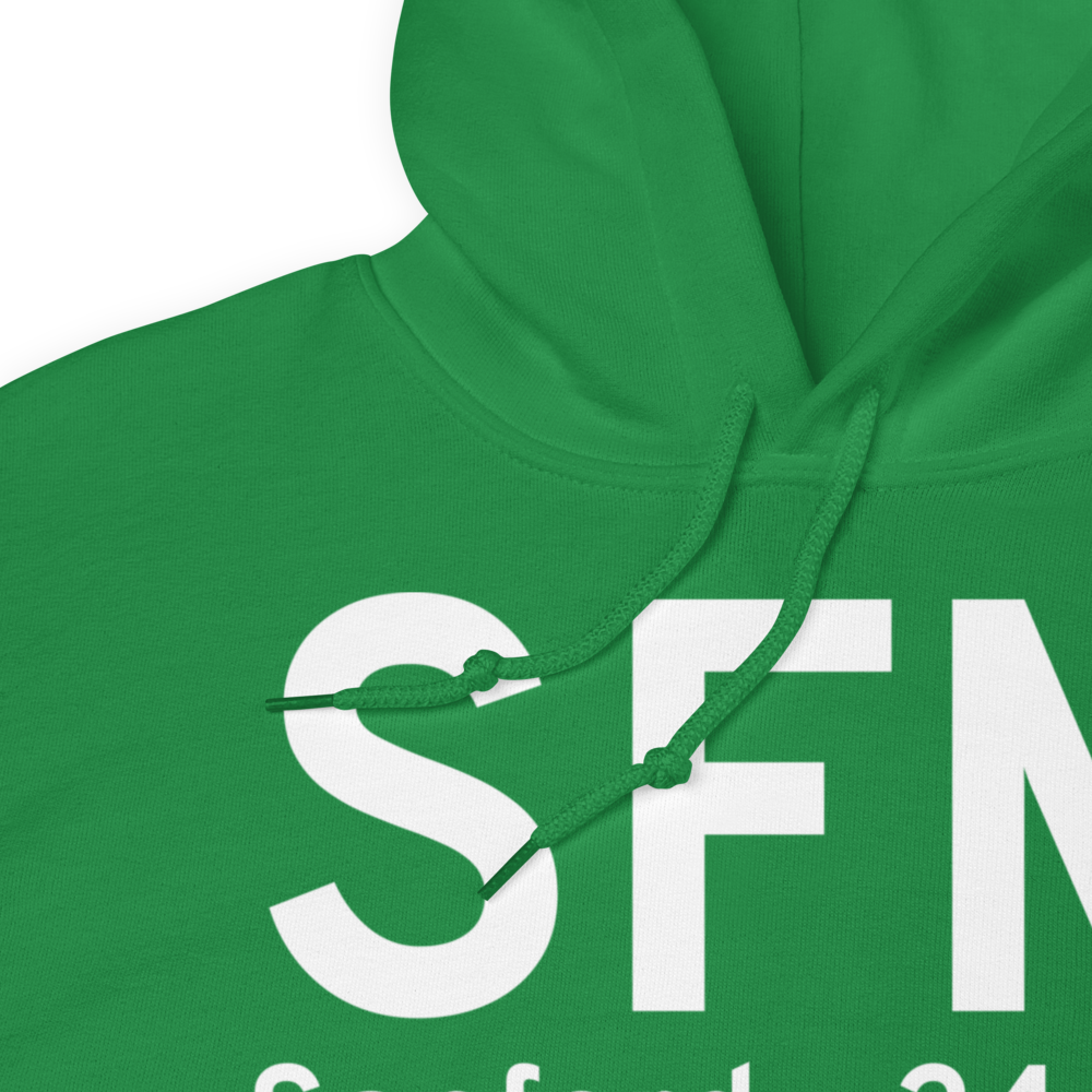 Sanford (KSFM) Airport Hoodie Sweatshirt 