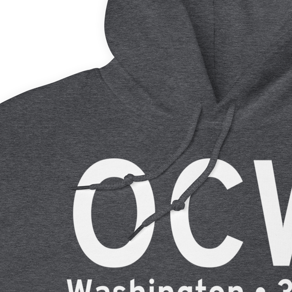 Washington (KOCW) Airport Hoodie Sweatshirt 