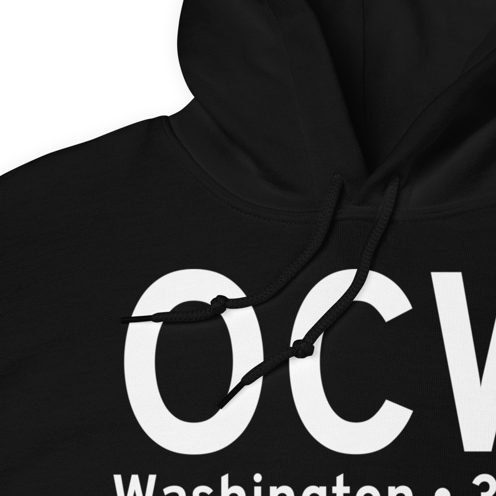 Washington (KOCW) Airport Hoodie Sweatshirt 