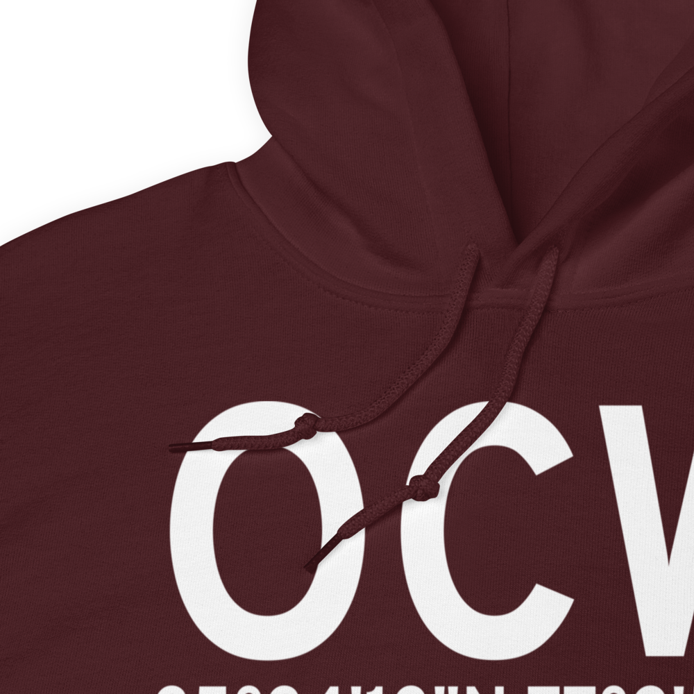 Washington (KOCW) Airport Hoodie Sweatshirt 