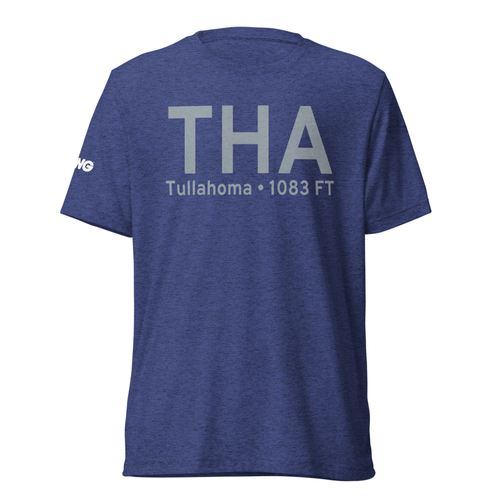 Tullahoma (KTHA) Airport Tri-blend T-Shirt 
