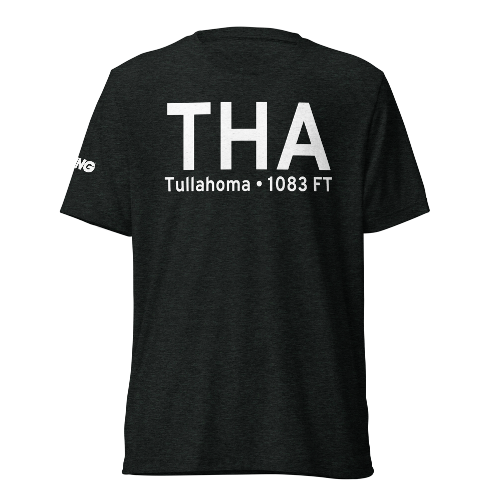 Tullahoma (KTHA) Airport Tri-blend T-Shirt 