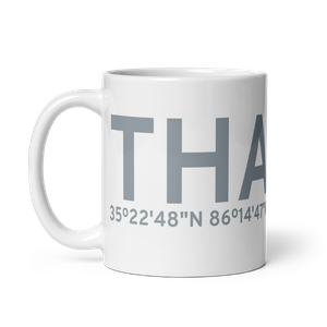 Tullahoma (KTHA) Airport Mug