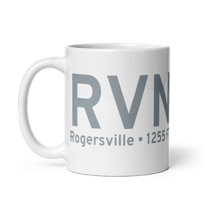 Rogersville (KRVN) Airport Mug
