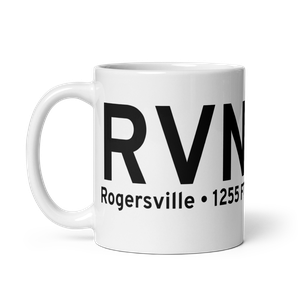 Rogersville (KRVN) Airport Mug