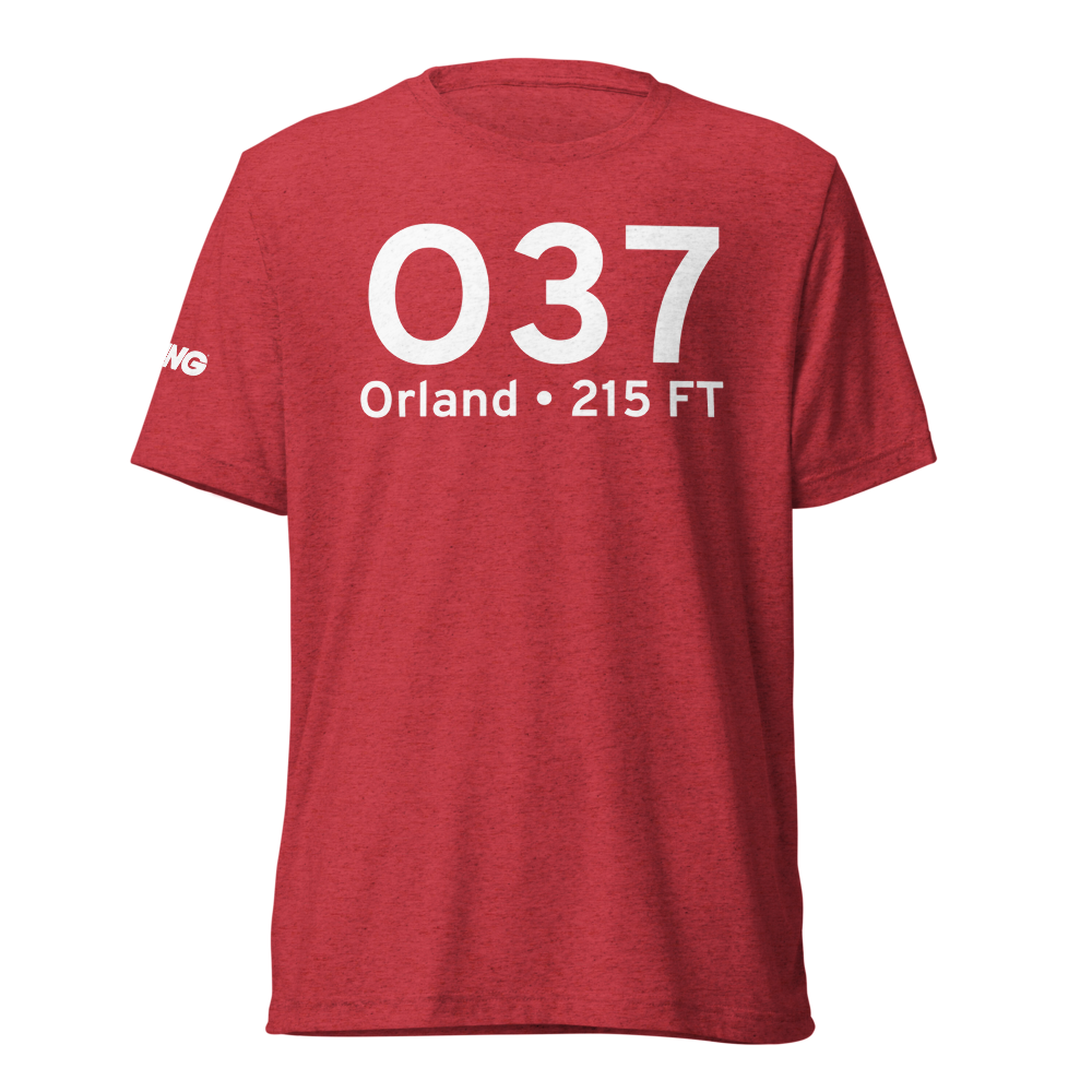 Orland (KO37) Airport Tri-blend T-Shirt 