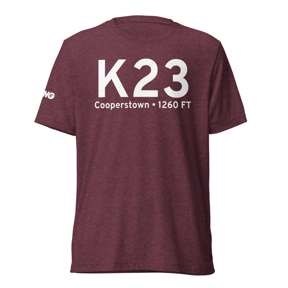 Cooperstown (K23) Airport Tri-blend T-Shirt 
