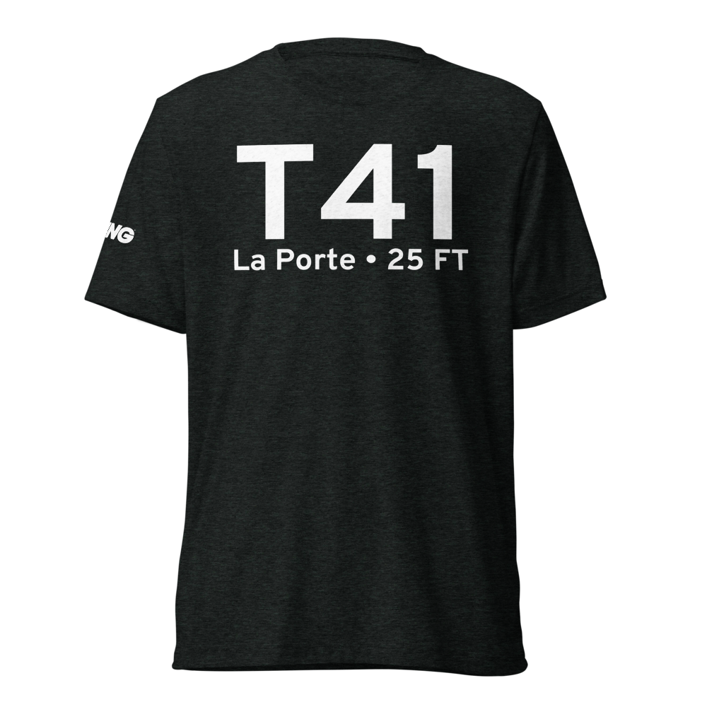 La Porte (KT41) Airport Tri-blend T-Shirt 