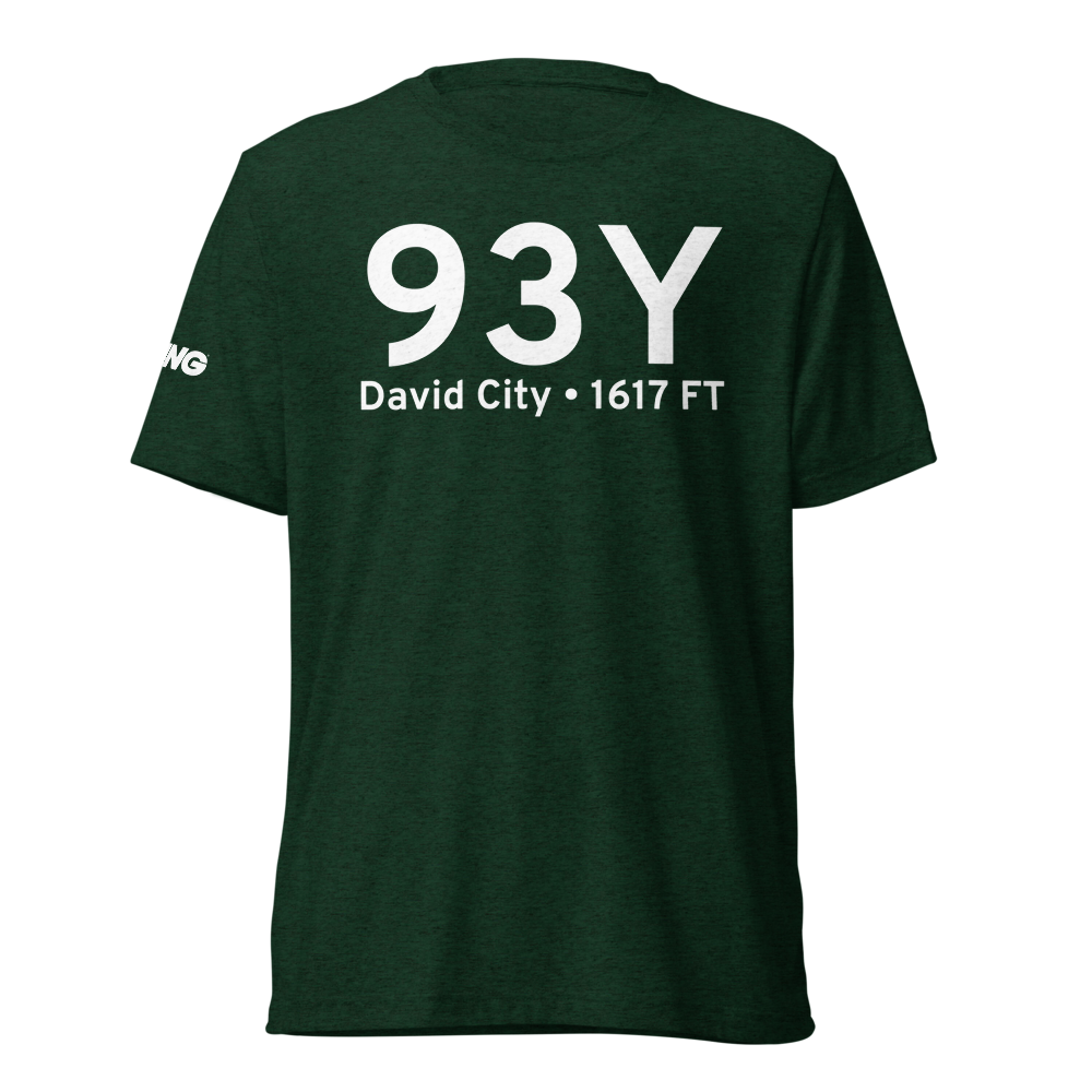 David City (K93Y) Airport Tri-blend T-Shirt 