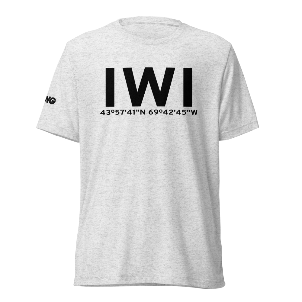 Wiscasset (KIWI) Airport Tri-blend T-Shirt 