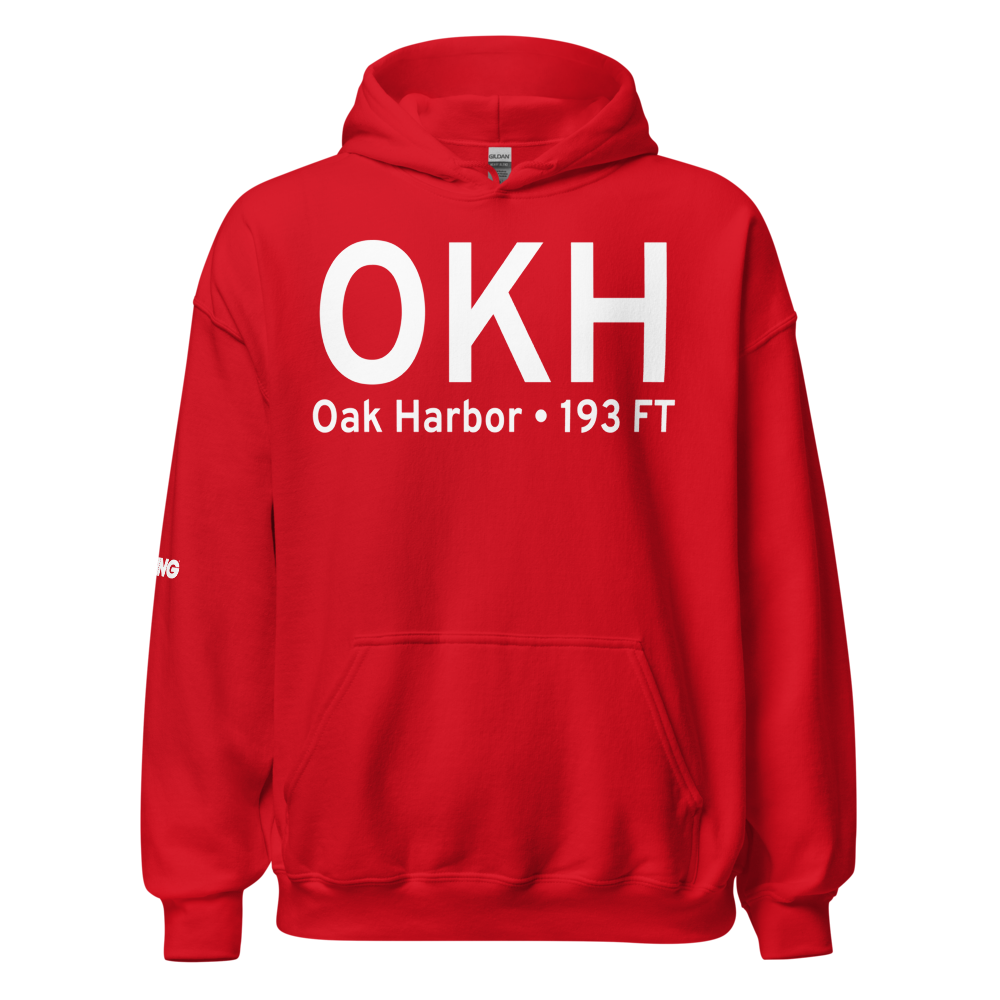 Oak Harbor (KOKH) Airport Hoodie Sweatshirt 