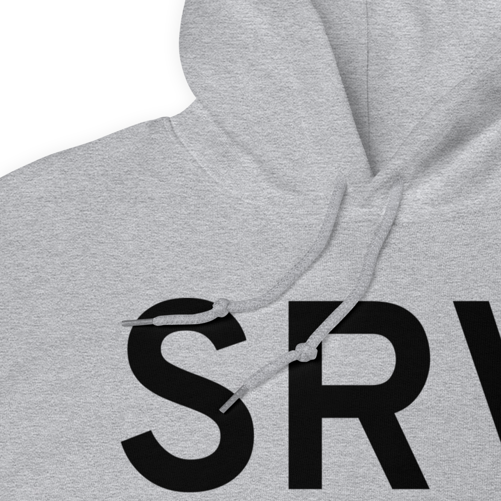 Stony River (SRV) Airport Hoodie Sweatshirt 