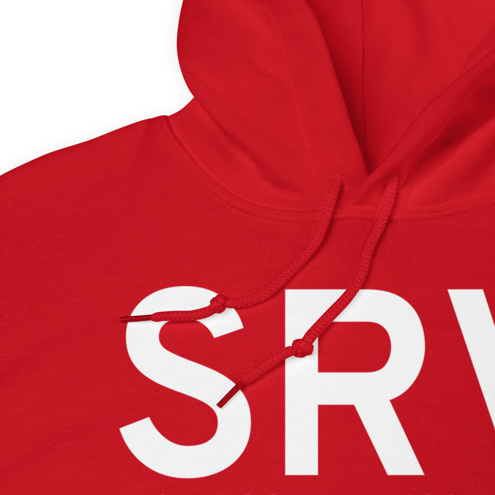 Stony River (SRV) Airport Hoodie Sweatshirt 