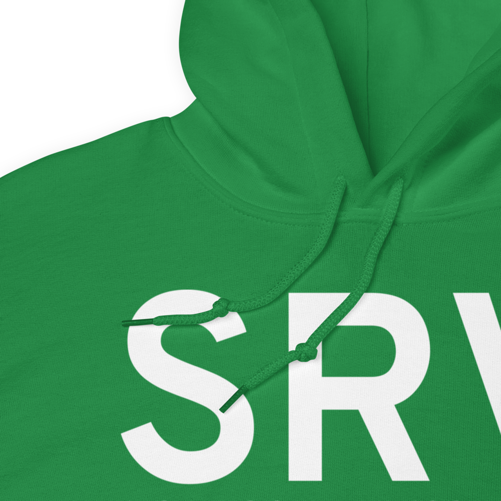 Stony River (SRV) Airport Hoodie Sweatshirt 